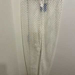 Jordan White Mesh Top